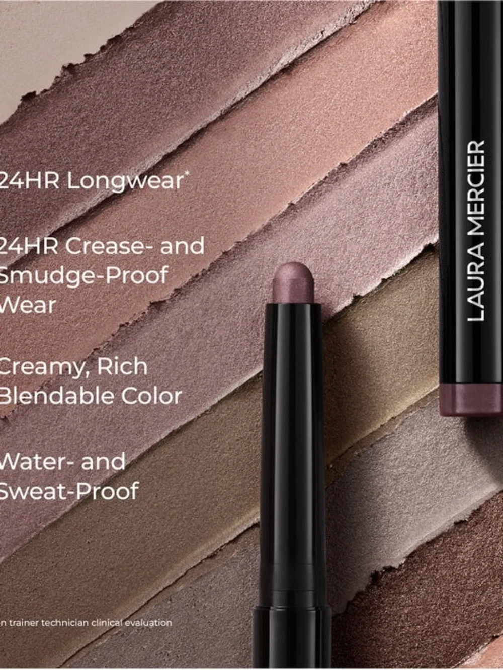 NEW Laura Mercier RoseGlow Caviar Stick Eye Shadow - Forbidden Rose